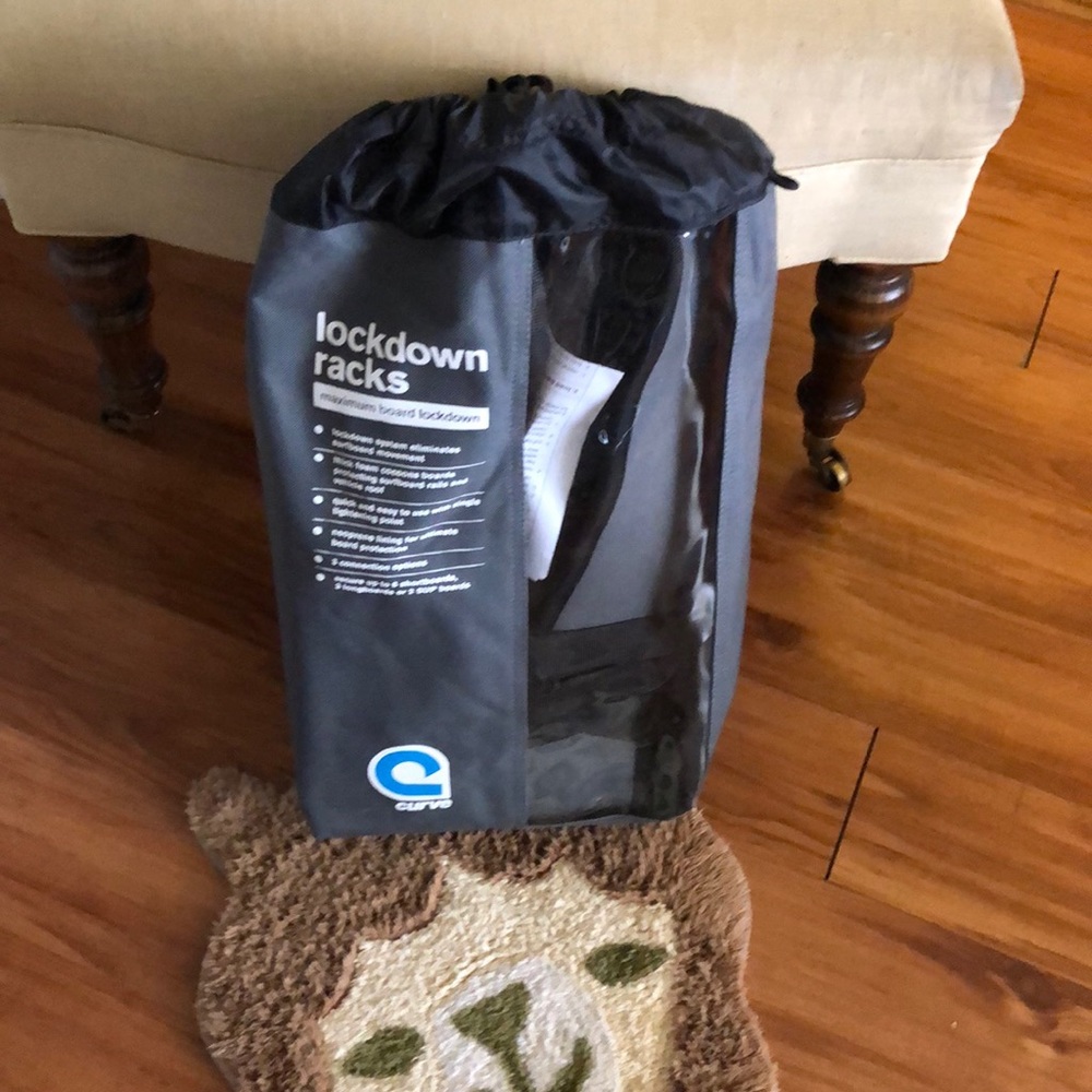 🌊 Curve Surf board lock down rack🏄🏽‍♂️